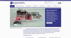 Desktop Screenshot of embeddedkits.in